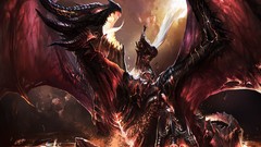 Deathwing digital art World of Warcraft: Cataclysm