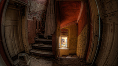 Decay interior HDR Photography