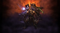 Demon hunter diablo iii barbarian Wizards fantasy art