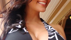 Denise milani cleavage huge boobs