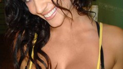 Denise milani cleavage huge boobs