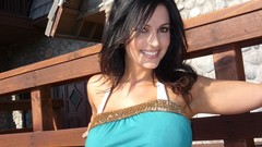 Denise milani cleavage huge boobs