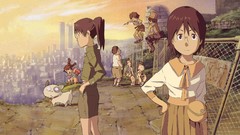 Dennou Coil anime girls