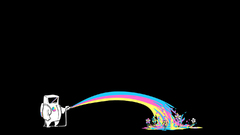 Derp black background funny