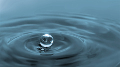 Desat water drops nature