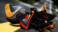 Design abstract 3d streets