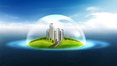 Design abstract architecture concept art