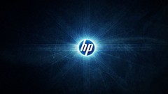 Design abstract brands logos Hewlett Packard level design