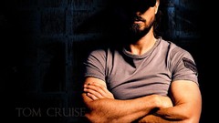 Design abstract Metallic Actors Tom Cruise hexagon