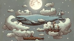 Design abstract surreal artwork