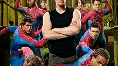 Design advertisement Spider-Man artwork