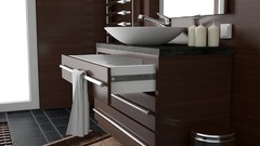 Design bathroom renders