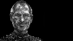 Design black background Steve Jobs apple inc