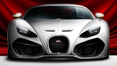 Design cars Bugatti front Venom concept cars