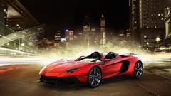 Design cityscapes Lamborghini-Aventador