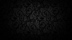 Design gradient floral black