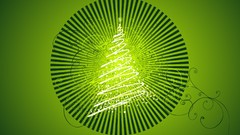 Design Green Christmas Christmas trees vectors