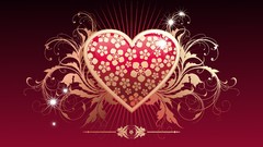 Design Hearts floral