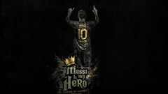 Design hero lionel messi soccer FC Barcelona artwork Argentina 