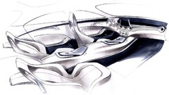 Design interior cars germany Mercedes-Benz doors concept art 