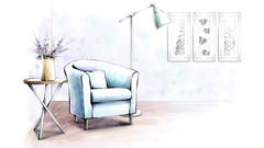 Design interior Furniture drawings