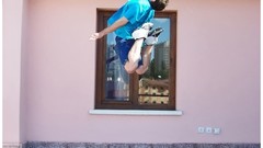 Design Internet vintage USA jumping artwork