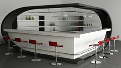 Design neon lighting lounge bar architecture night club
