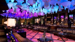Design neon lighting lounge bar architecture night club