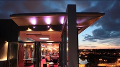 Design neon lighting lounge bar architecture night club