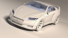 Design Nissan 3d concept art skylines