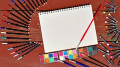 Design paint Pencils Crayons Brushes colors artwork artistic 