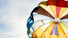 Design parachute multicolor