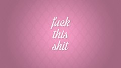 Design pink Typography pink background shit Fuck colors funny 
