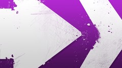 Design purple paint abstract arrows