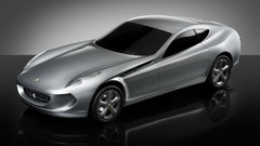 Design silver cars Ferrari