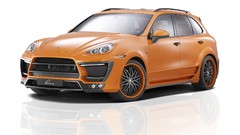 Design tuning Metallic studio Supercars porsche cayenne orange 