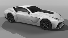 Design white Lamborghini front 2009 concept art Lamborghini 