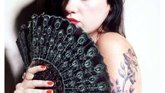 Design woman graphics fans tattoos Inked Girls