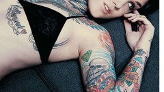 Design woman graphics tattoos AUG Inked Girls