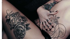 Design woman graphics tattoos AUG Inked Girls