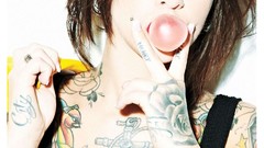 Design woman graphics tattoos AUG Inked Girls