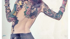 Design woman graphics tattoos AUG Inked Girls