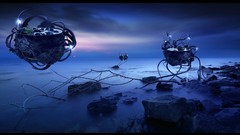 Desktopography abstract