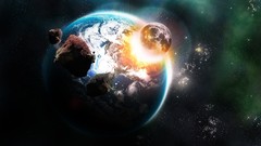 Destruction Earth apocalyptic artwork post-apocalyptic