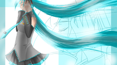 Detached sleeves Anime vocaloid