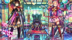 Detached sleeves Swords branches