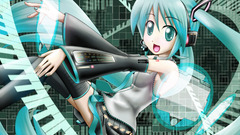 Detached sleeves vocaloid hatsune