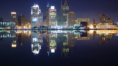 Detroit City skyline