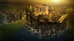 Deus ex human revolution cityscapes concept art video games