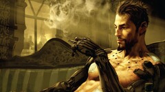 deus ex human revolution video games PC gaming futuristic beards